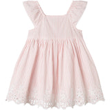 Name It Bright White Fesinne Klänning