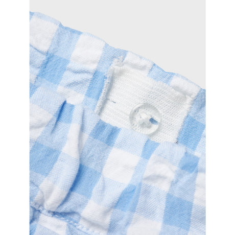 Name It Bright White Fisina Wide Byxor