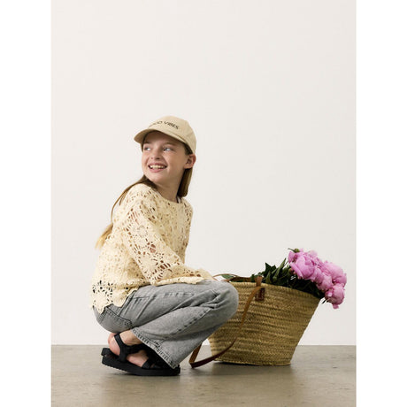 Name It Cloud Dancer Fenrun Stickad