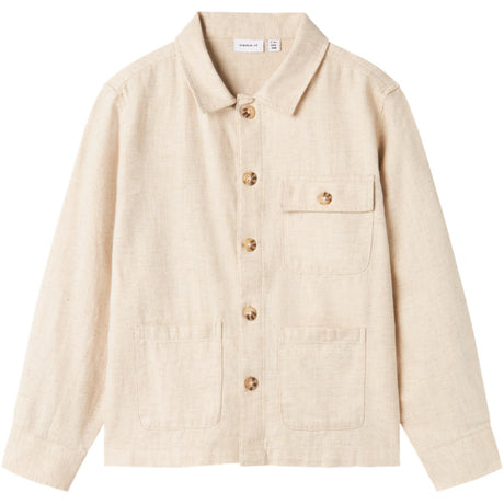 Name It Peyote Melange Fanka Regular Skjorta