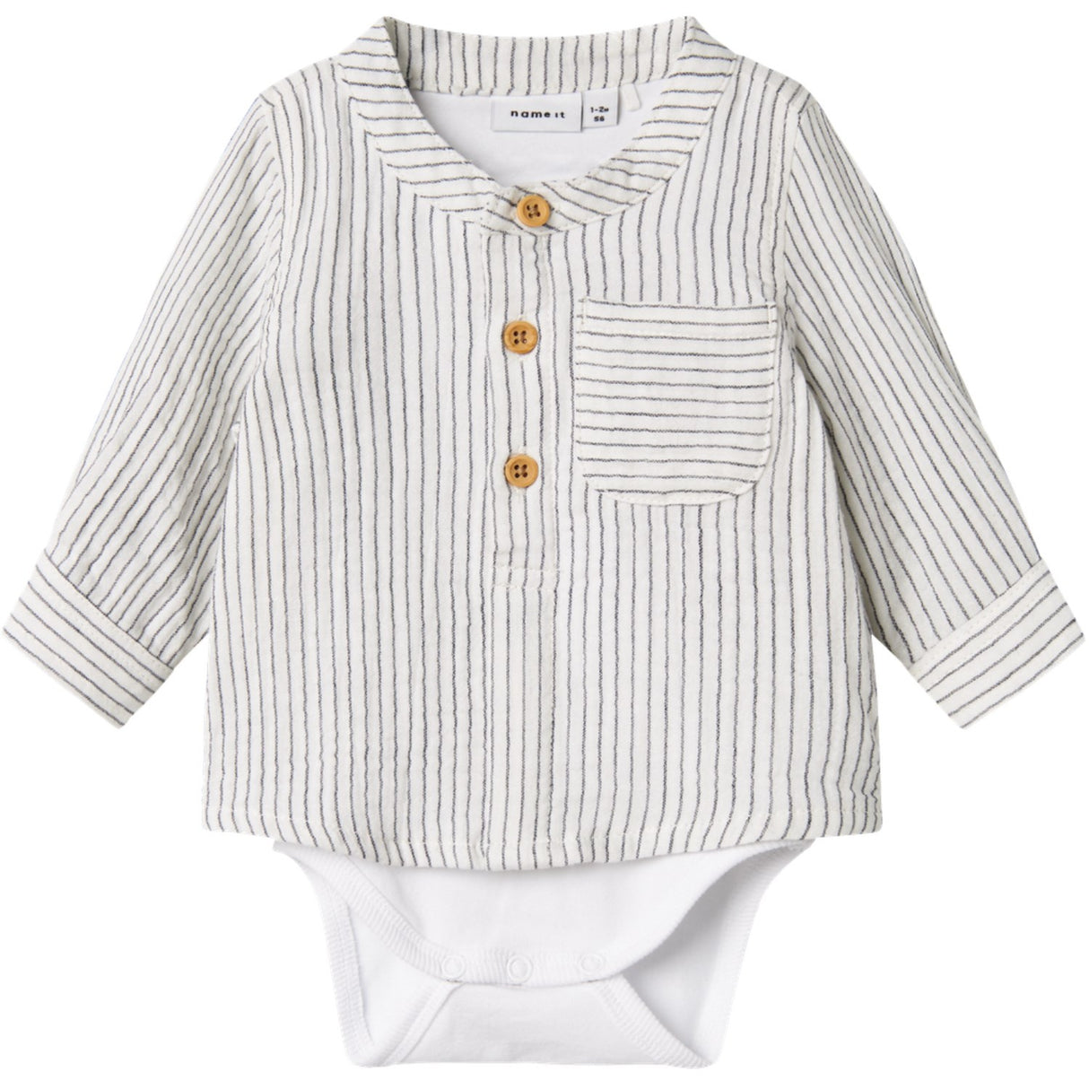 Name It Navy Blazer Fedanne Skjorta Body