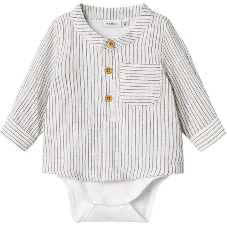 Name It Navy Blazer Fedanne Skjorta Body