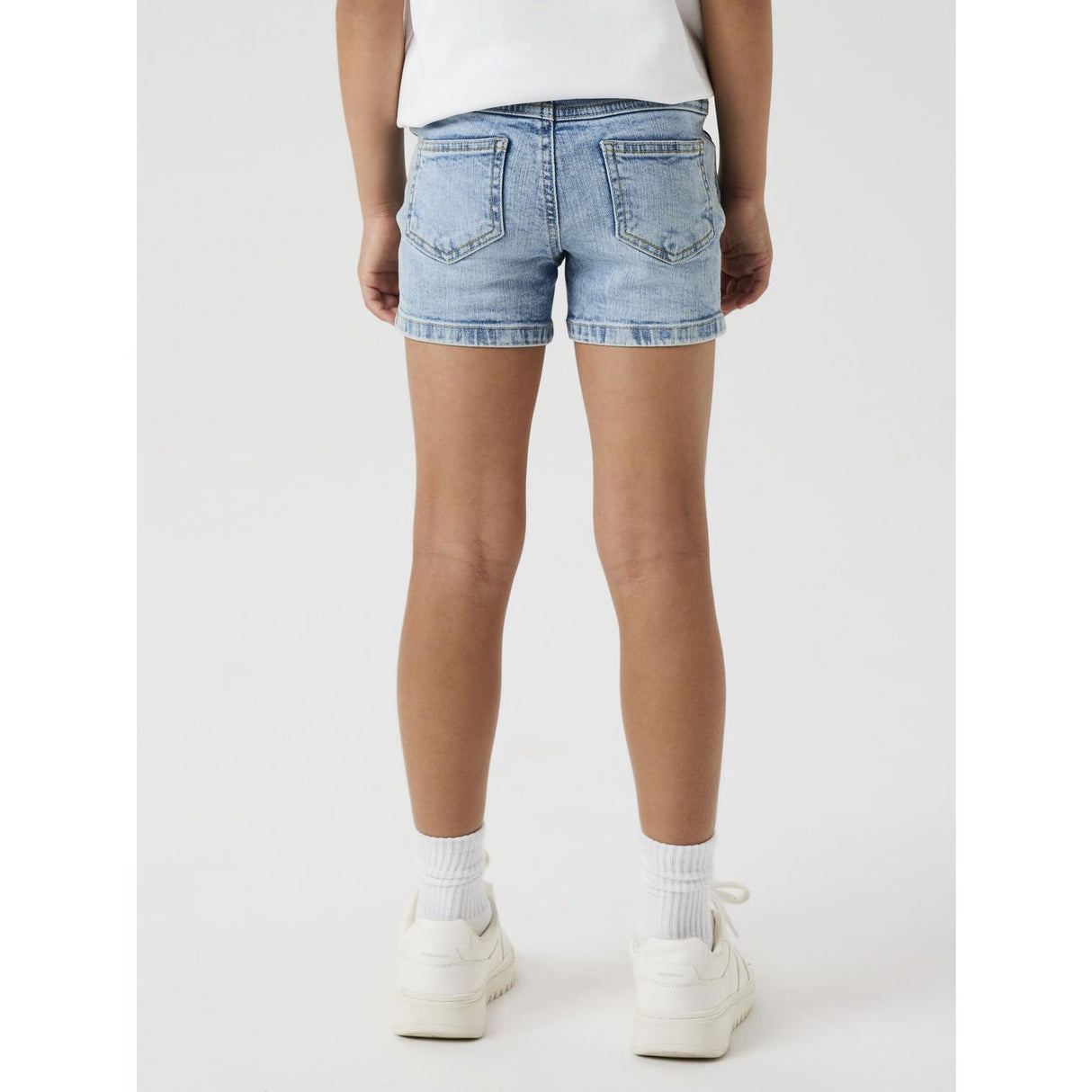Name It Light Blue Denim Salli Slim Denim Shorts Noos