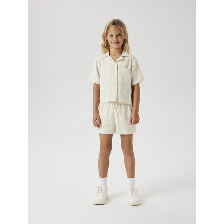 Name It Summer Sand Jasmin Kort Skjorta Noos