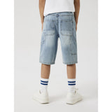 Name It Light Blue Denim Ryan Bermuda Shorts Noos