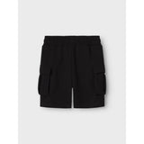 Name It Black Ollie Cargo Shorts Noos