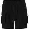 Name It Black Ollie Cargo Shorts Noos