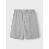 Name It Grey Melange Cyber Sweat Shorts Noos