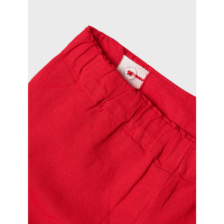 Name It Chinese Red Falinnen Shorts