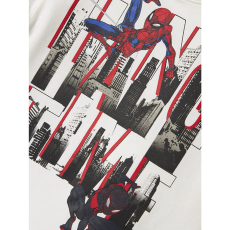 Name It Cloud Dancer Ust Spiderman Regular T-Shirt Marvel