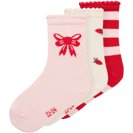 Name It Cloud Dancer Futti 3-Pack Strumpor