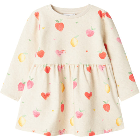 Name It Peyote Melange Folina Sweat Klänning