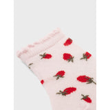 Name It Light Lilac Fiffy Strumpor