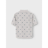 Name It Light Grey Melange Boats Volo Regular Pikétröja