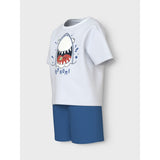 Name It Bright White Vigor Regular Shorts Set