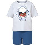 Name It Bright White Vigor Regular Shorts Set