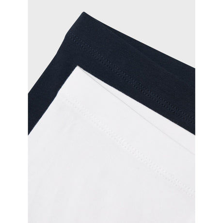 Name It Dark Sapphire Vivian 2-Pack Solid Kort Leggings Noos