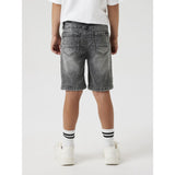 Name It Medium Grey Denim Ryan Jogger Denim Shorts Noos