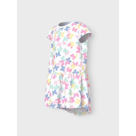 Name It Bright White Butterfly Vigga Klänning F1 Noos