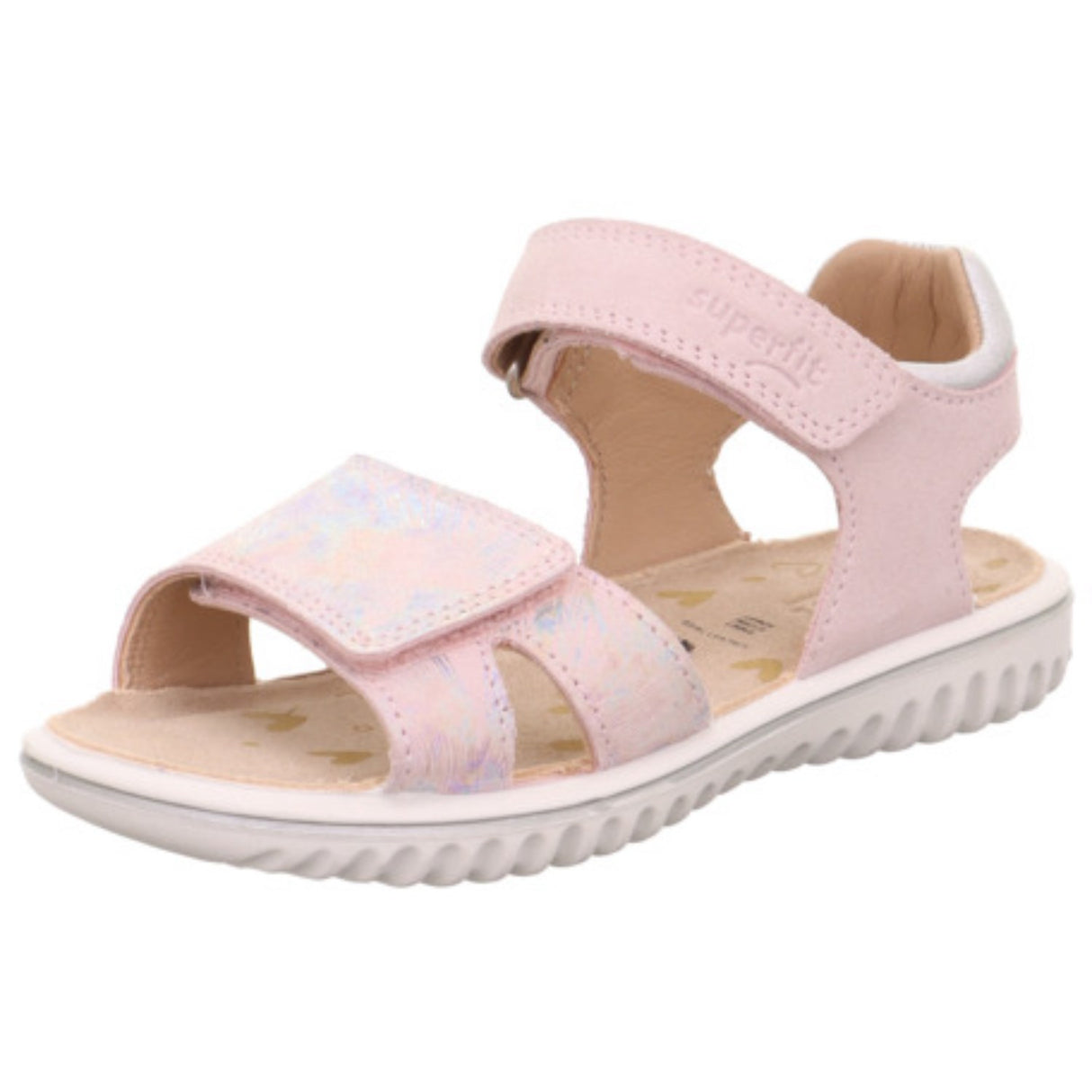 Superfit Pink/Silver Sparkle Sandal