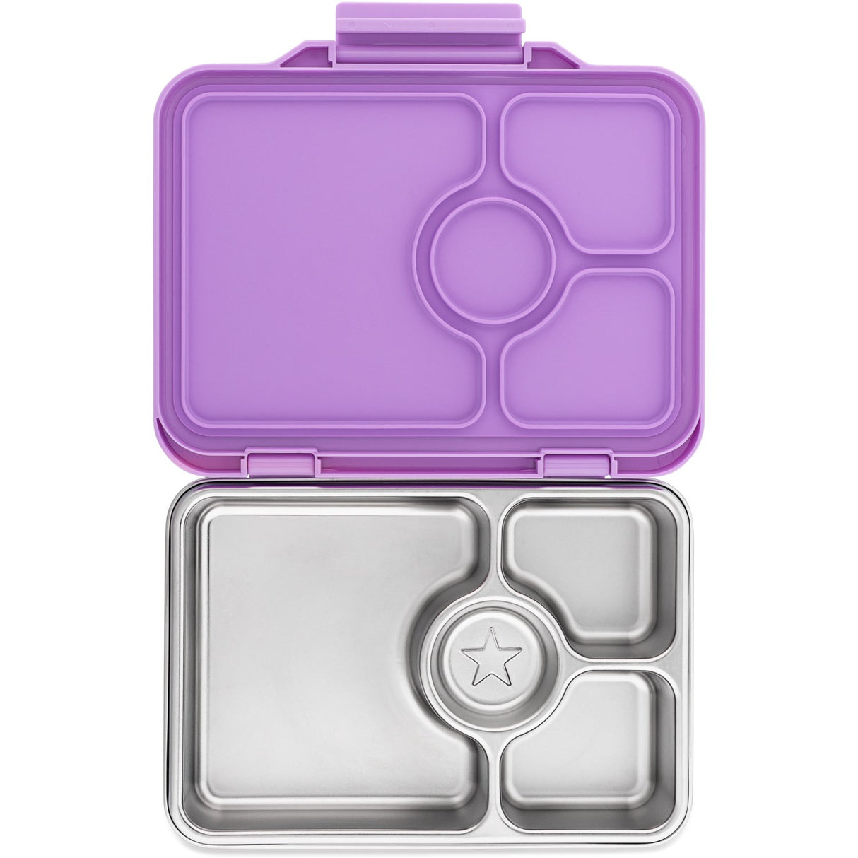 Yumbox Lavande Purple Prêt Stainless Steel 4-Sections