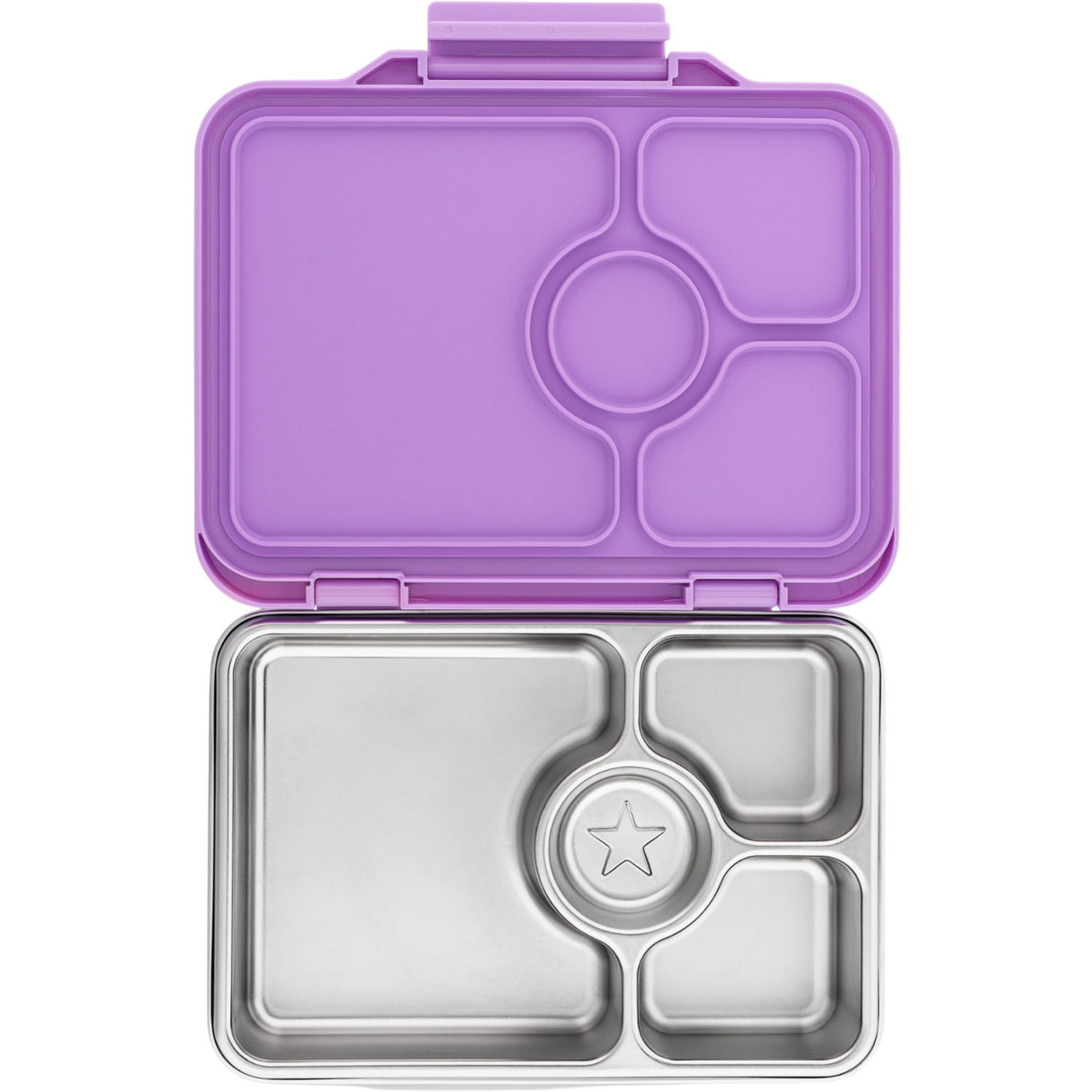 Yumbox Lavande Purple Prêt Stainless Steel 4-Sections