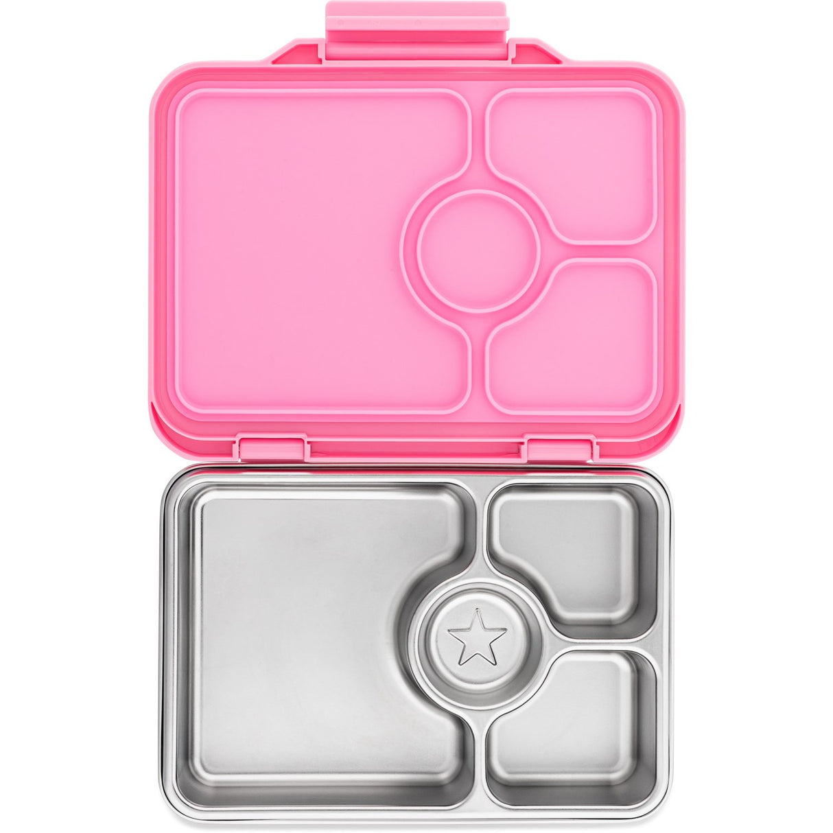 Yumbox Versailles Pink Prêt Stainless Steel 4-Sections