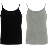 Polo Ralph Lauren Black/Andover Heather 2 Pack Pikétröja Camisole