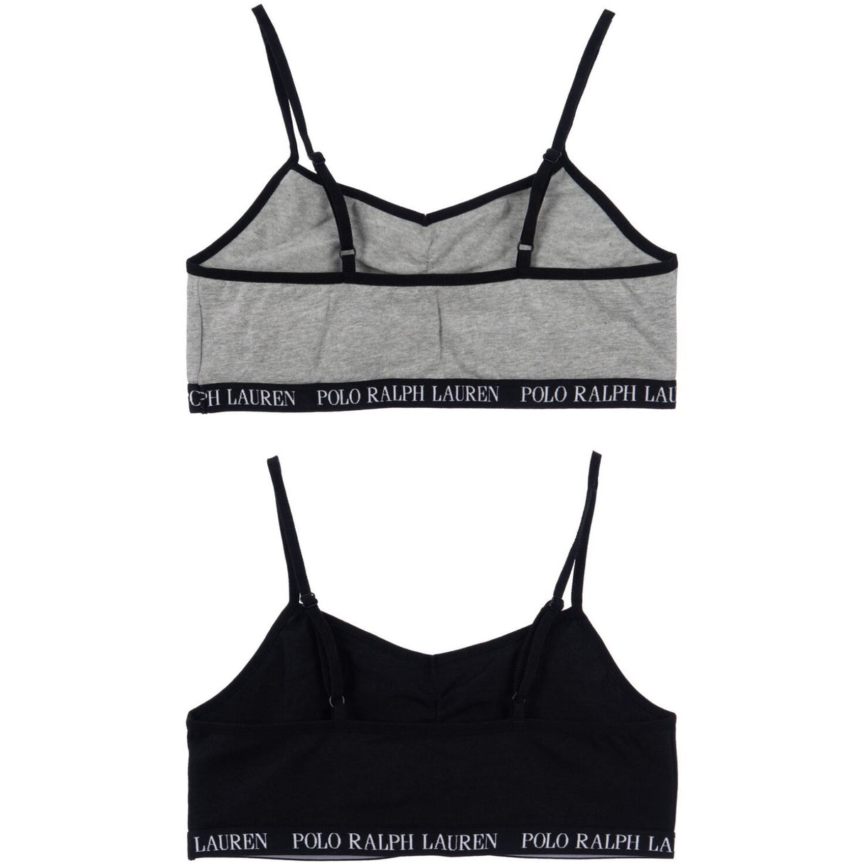 Polo Ralph Lauren Polo Black Solid 2 Pack Bralettes