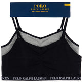 Polo Ralph Lauren Polo Black Solid 2 Pack Bralettes