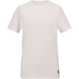 Polo Ralph Lauren White 2 Pack Bomull Crew T-Skjorta