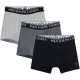 Polo Ralph Lauren Andover Heather Bomull Stretch 3 Pack Boxer/Brief