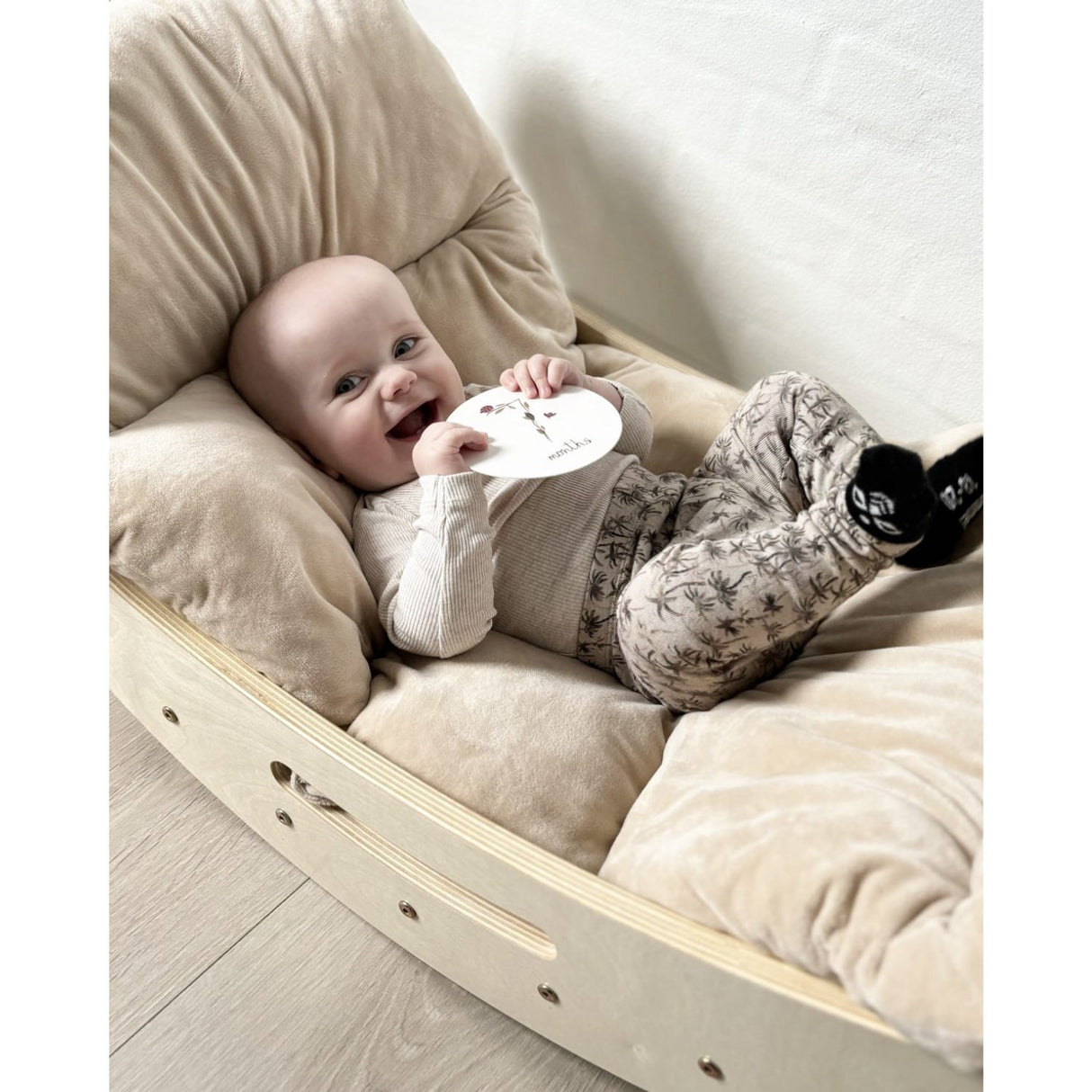 HEMMINGSEN Kids Beige Madrass För Luna Klätterbåge