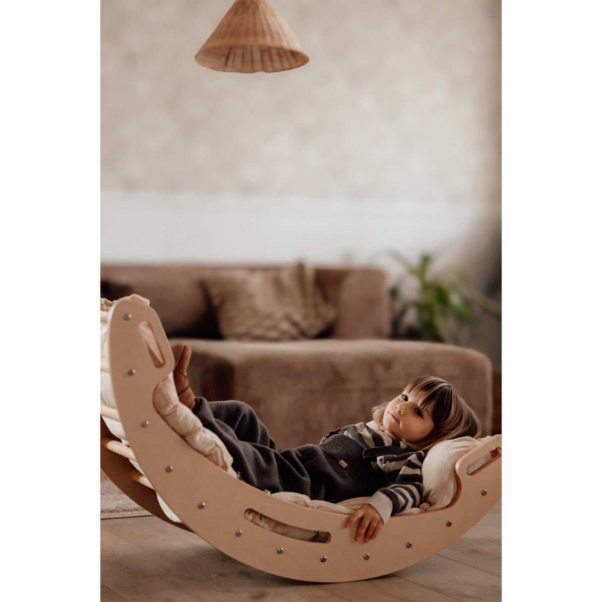 HEMMINGSEN Kids Beige Madrass För Luna Klätterbåge