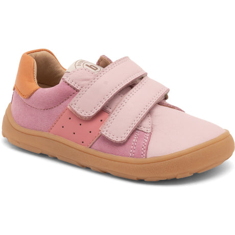 Bisgaard Pink Barefoot Ricco Kardborreband Skor