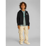 Calvin Klein Ck Black Essential Monologo Windbreaker Jacka