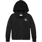 Calvin Klein Ck Black Essential Monologo Windbreaker Jacka
