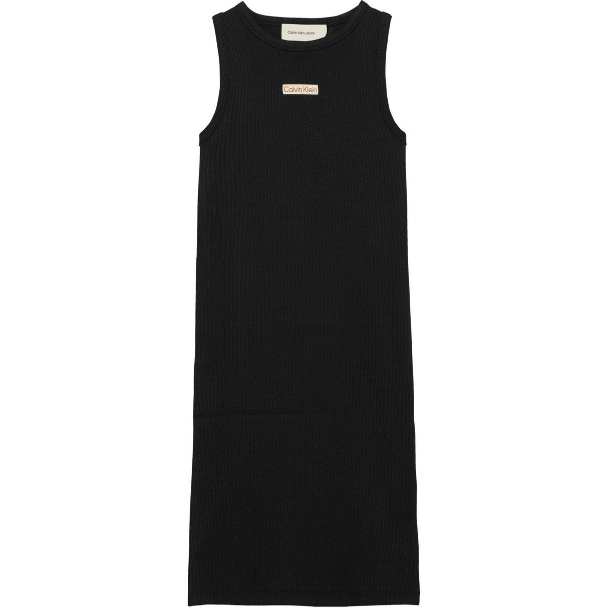 Calvin Klein Ck Black Rib Sleeveless Klänning