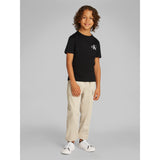 Calvin Klein Ck Black Chest Monologo Ss T-Skjorta