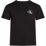 Calvin Klein Ck Black Chest Monologo Ss T-Skjorta