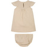 Calvin Klein Oyster Gray Soft Linne Klänning