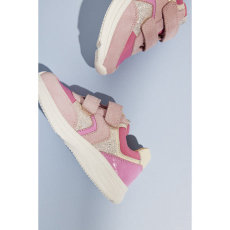 Bisgaard Blush Glitter Yuki Glitter Kardborreband Skor