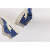 Bisgaard Deep Blue Rainbow Low Kardborreband Skor