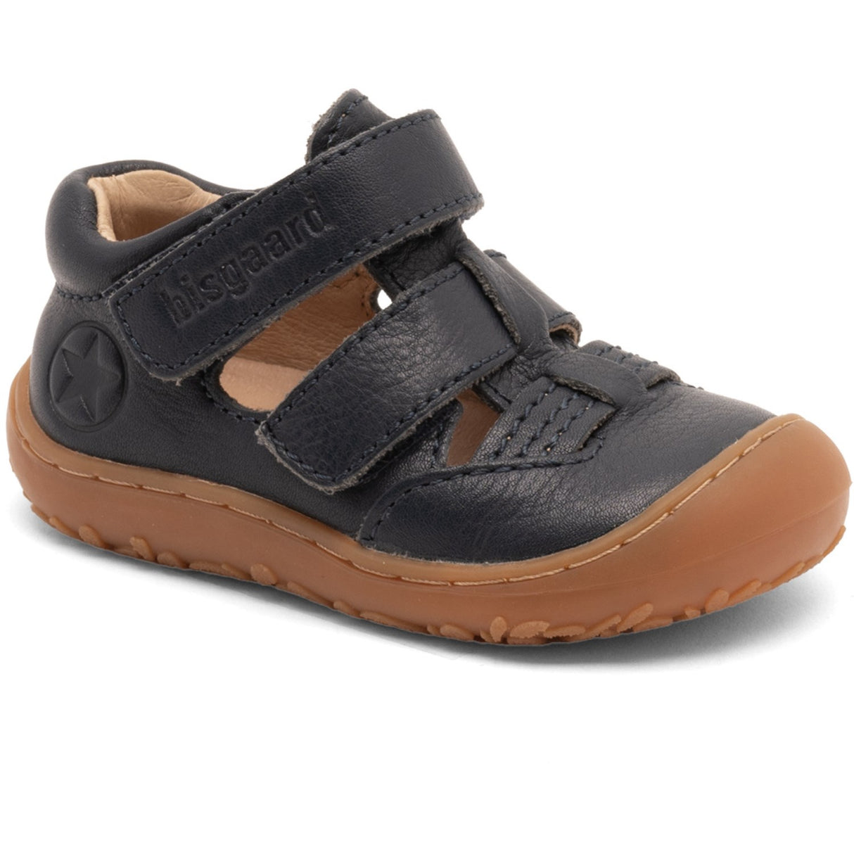 Bisgaard Dark Blue Barefoot Hana First Step Skor