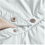 Mini A ture Blue Metal Wai Fleece Lined Spring Jacka. GRS