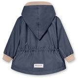 Mini A ture Ombre Blue Wai Fleece Lined Spring Jacka. GRS