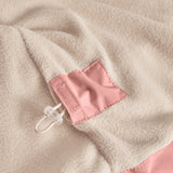 Mini A ture Rose Tan Wai Fleece Lined Spring Jacka. GRS