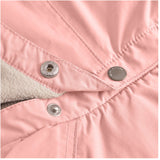 Mini A ture Rose Tan Wai Fleece Lined Spring Jacka. GRS