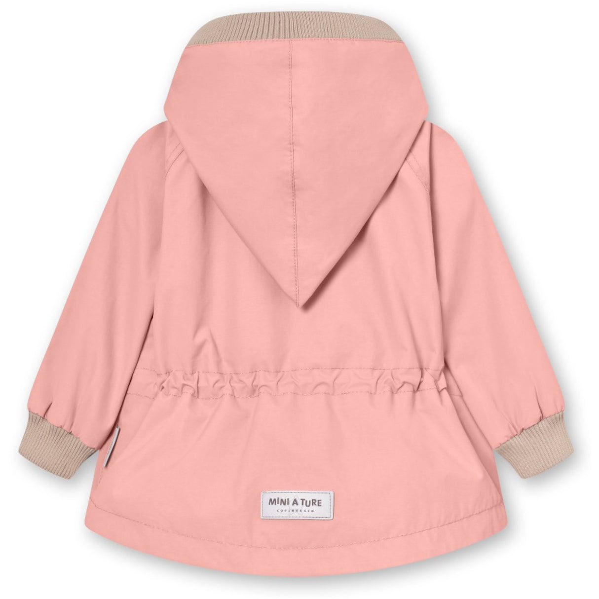 Mini A ture Rose Tan Wai Fleece Lined Spring Jacka. GRS