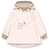 Mini A ture Silver Peony Wai Fleece Lined Spring Jacka. GRS